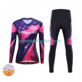 Tenue Maillot M/L + Collant Hiver Thermal Fleece Leobaiky Femme N006